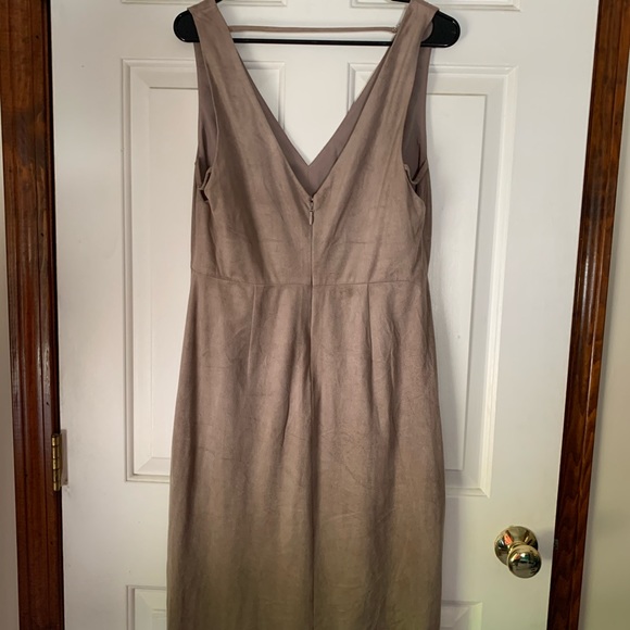 Sleeveless velvet soft dress - Picture 3 of 5